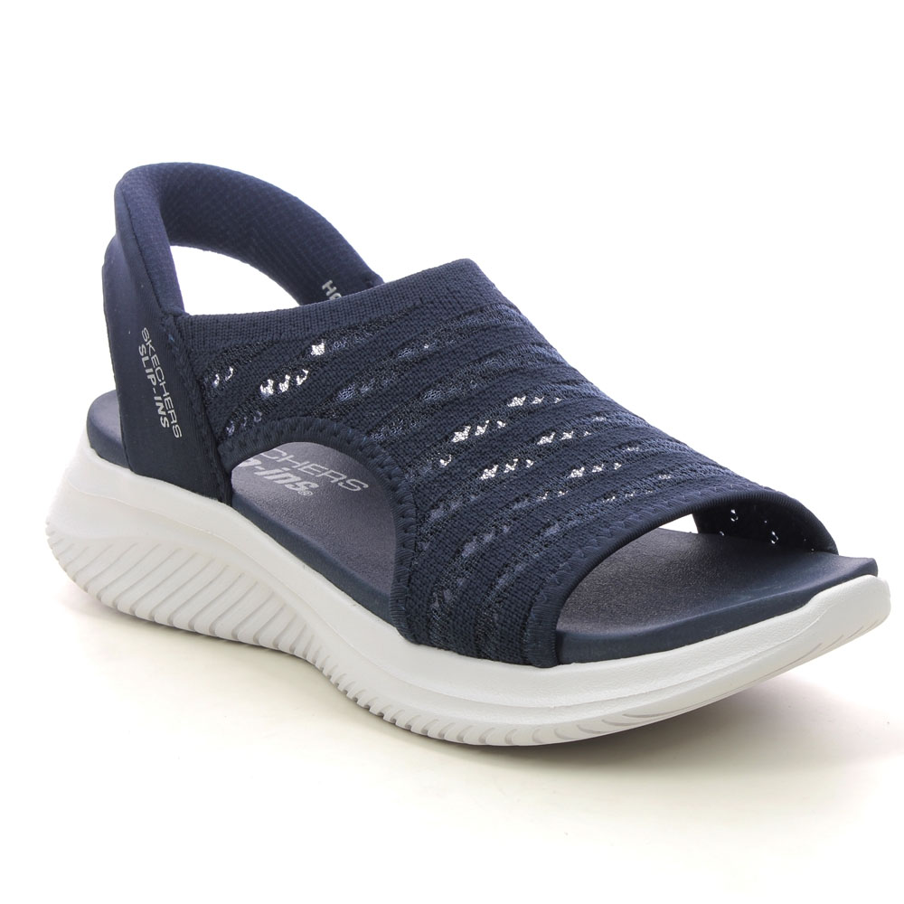 Zapatillas Urbanas Mujer Skechers Ultra Flex 3.0 - Sun Warmth Azul