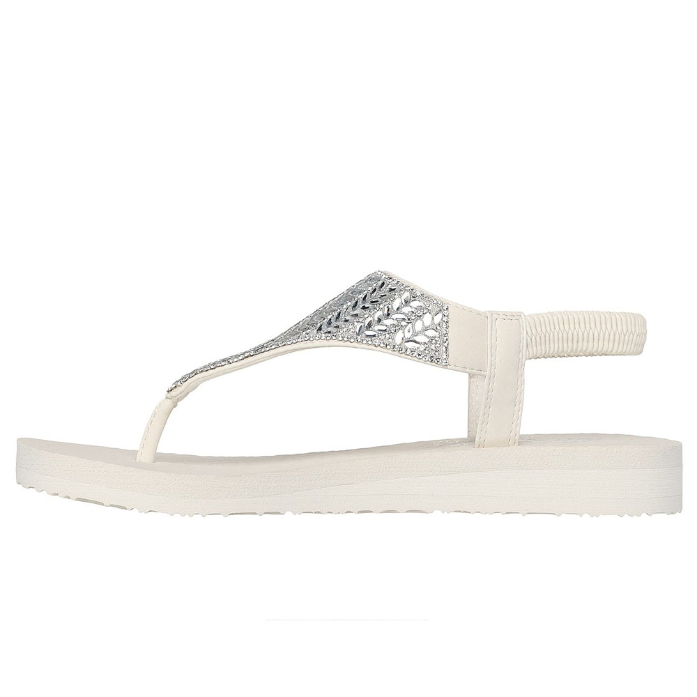 Zapatillas Urbanas Mujer Skechers Meditation - Glamorous Muse Blanco