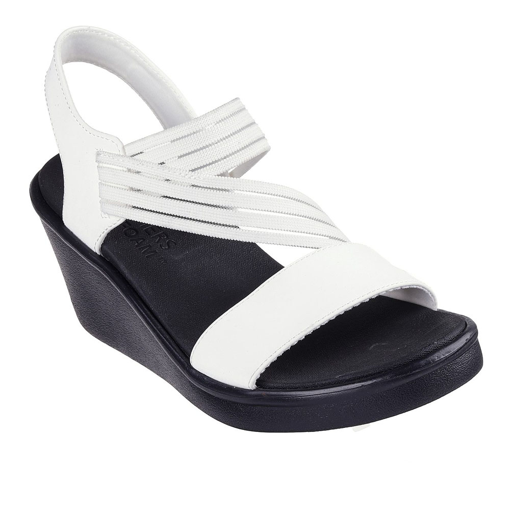 Zapatillas Urbanas Mujer Skechers Rumble On - My Go To Blanco