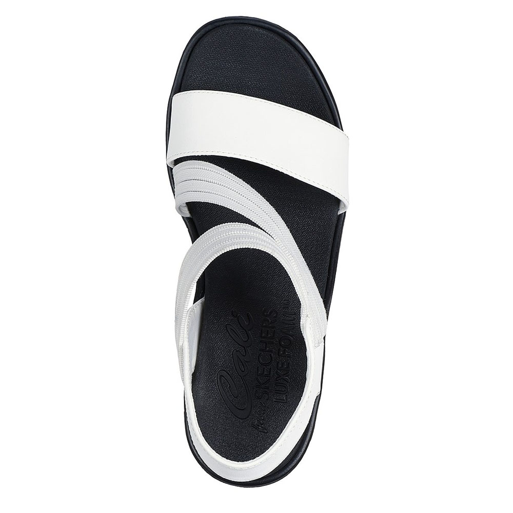 Zapatillas Urbanas Mujer Skechers Rumble On - My Go To Blanco