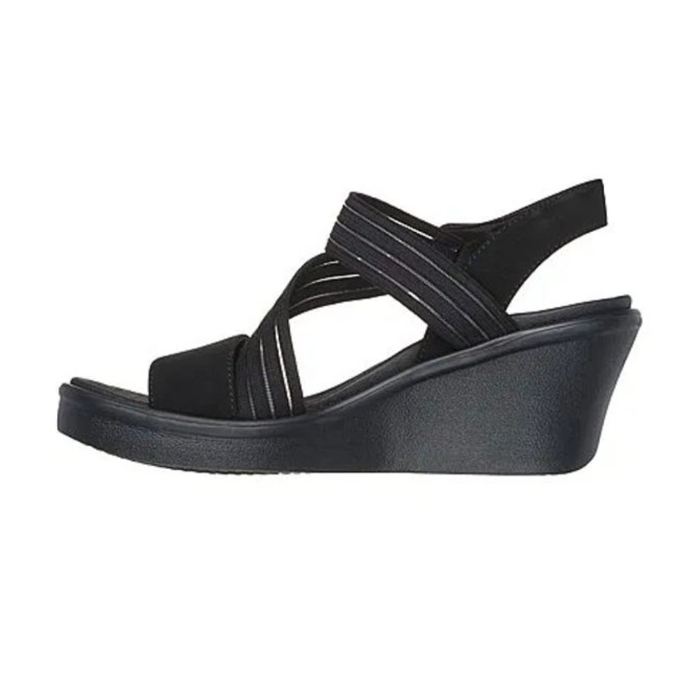 Sandalias Urbanas Mujer Skechers Rumble On - My Go To Negro