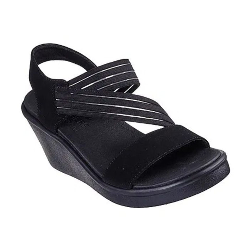 Sandalias Urbanas Mujer Skechers Rumble On - My Go To Negro