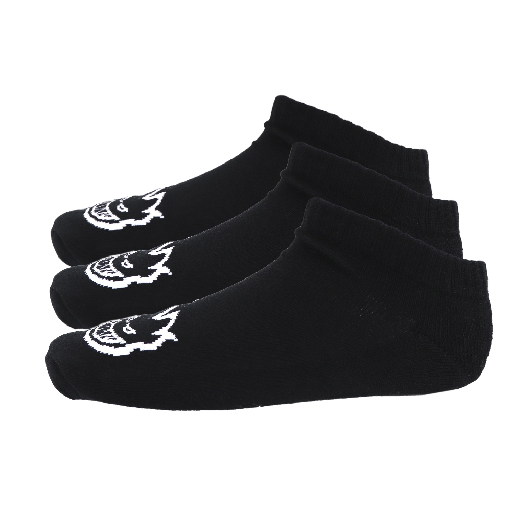 Tripack calcetin corto spitfire negro