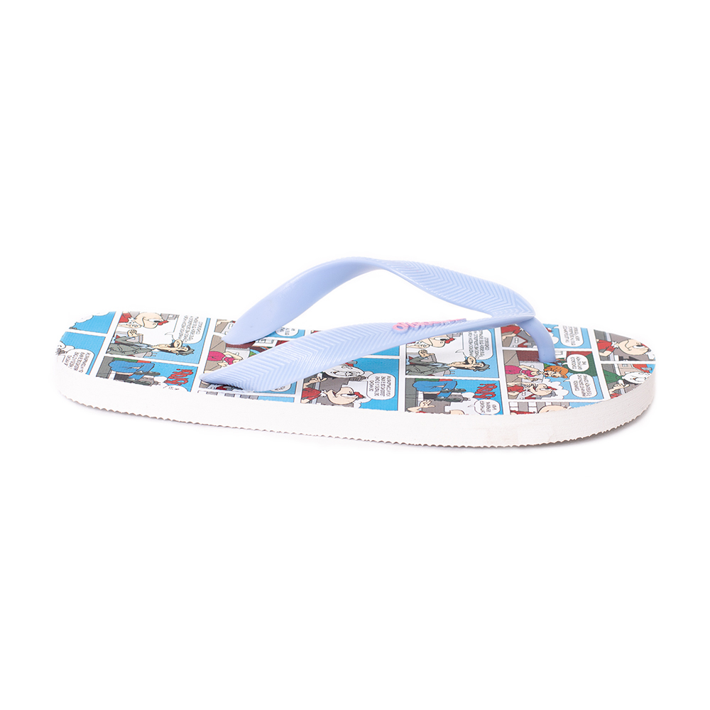 Sandalias Mujer Hawaianas Celeste Condorito