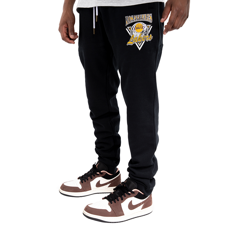 Pantalón Jogger Los Angeles Lakers Negro Mitchell And Ness