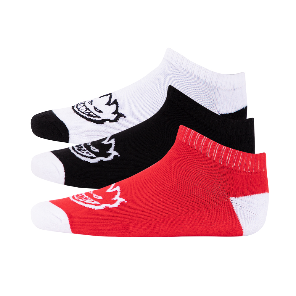 Tripack calcetin corto spitfire full tricolor