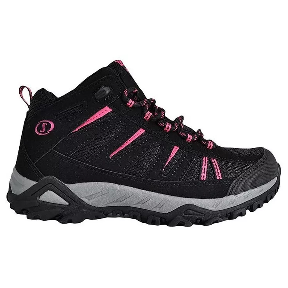 Zapatilla Botin Mujer Outdoor ZFC3023 Negro Fucsia Spalding