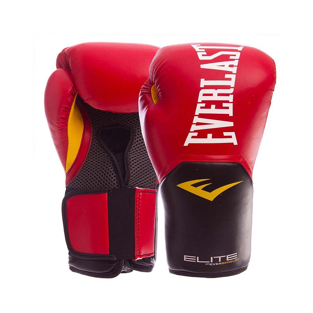 Guantes Box Everlast Elite V2 Rojo