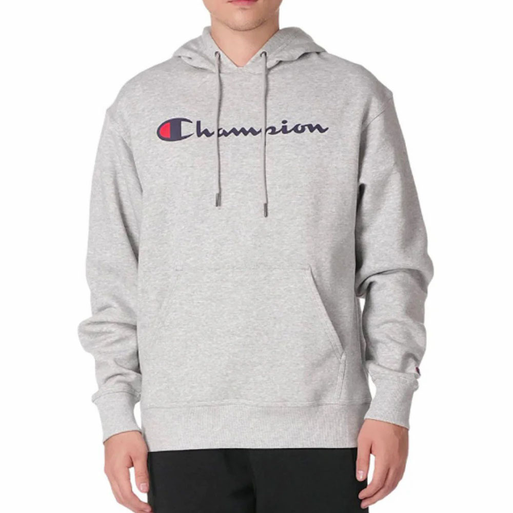 Poleron Hombre Hoodie Champion Gris