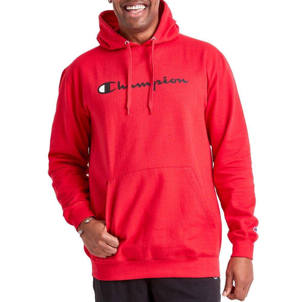 Poleron Hombre Hoodie Champion Rojo