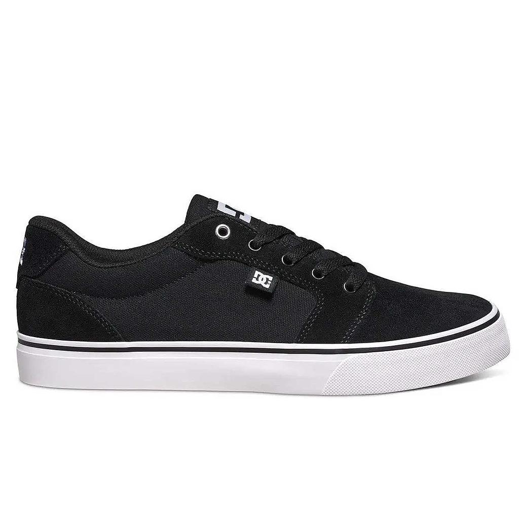 Zapatilla Hombre DC Shoes Anvil Negro Blanco