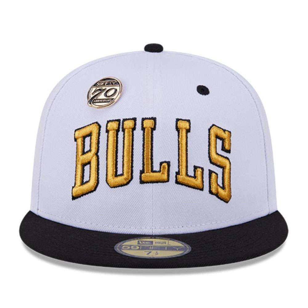 Gorro New Era 59fifty Chicago Bulls NBA 59Fifty Day Blanco