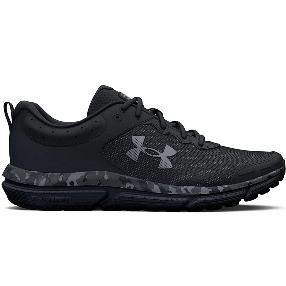 Zapatillas Running Hombre Under Armour Charged Assert 10 Negro Camo