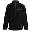 Polerón Hombre Nixon Sherpa Half Zip Negro Brown