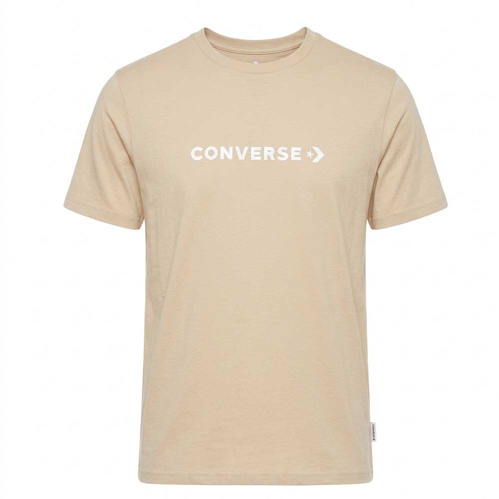 Polera Hombre Your Logo Converse Beige