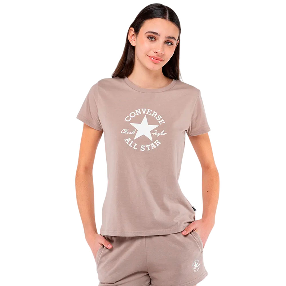 Polera Mujer Chuck All Star Converse Beige