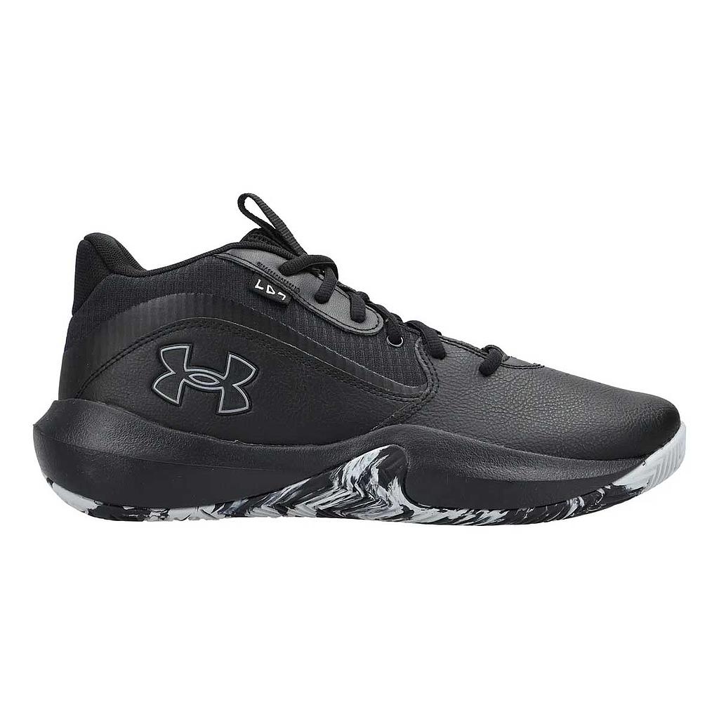 Zapatilla de Basketball Unisex UA Lockdown 7 Negro