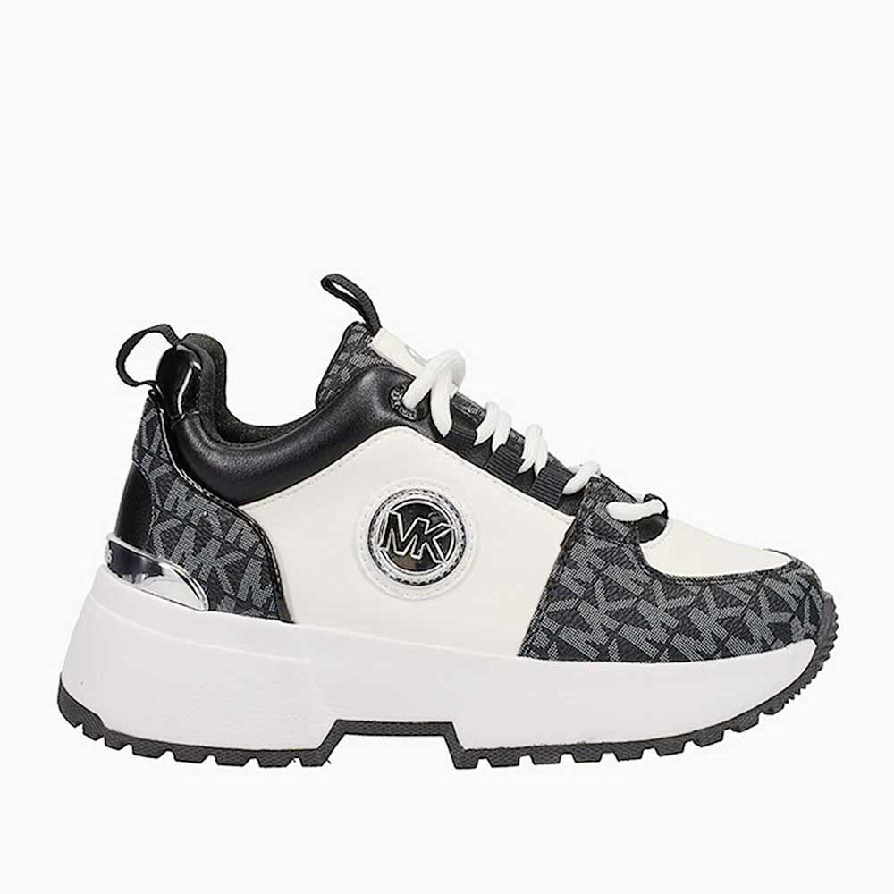 Zapatilla Mujer Michael Kors Original Cosmo Logo Negro