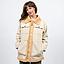 Chaqueta Sherpa Mujer Reef Buttons Beige