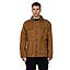 Chaqueta Sherpa Hombre Reef Buttons Café Oscuro