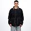 Chaqueta Sherpa Hombre Reef Buttons Negro