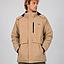 Parka Hombre Reef Full Zipper Brown