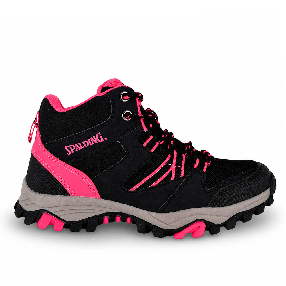 Zapatillas Niña Outdoor Spalding ZNC1003 Negro Rosado