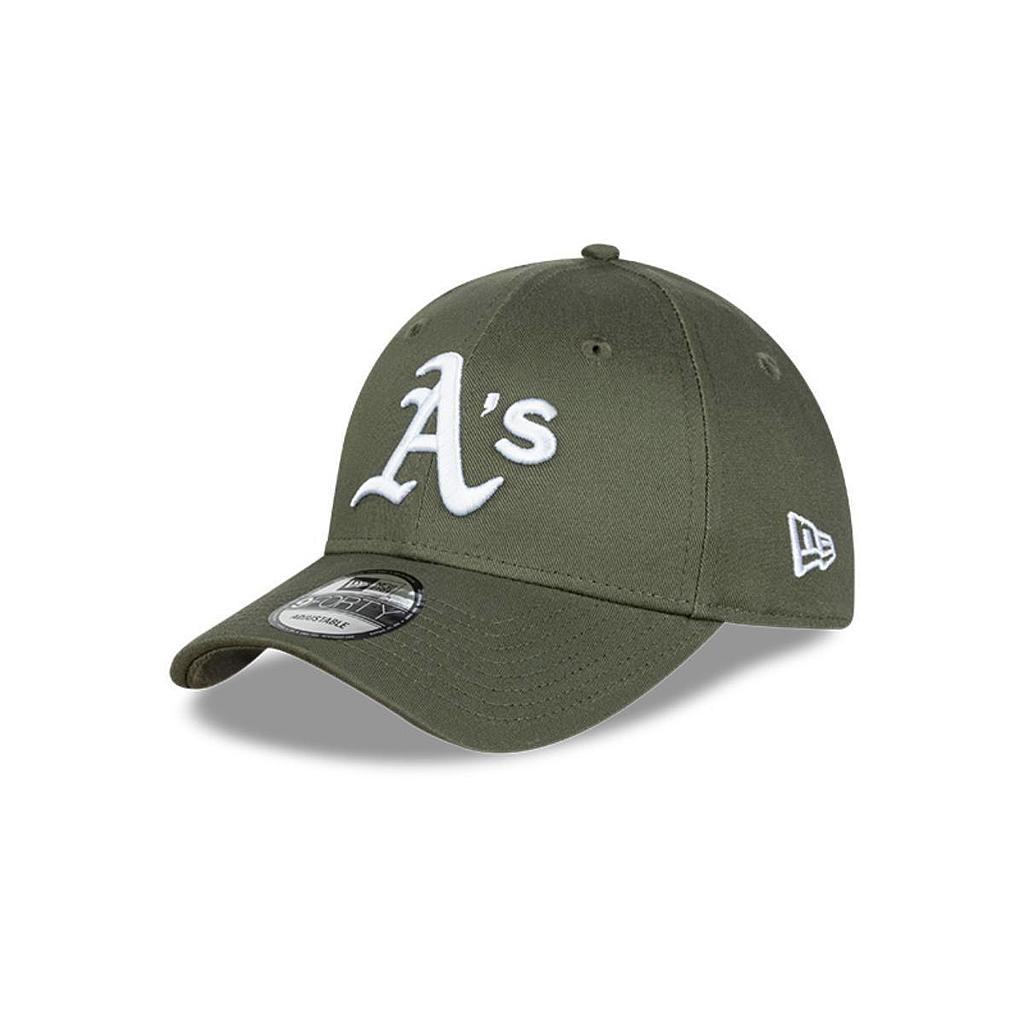 Jockey Gorra New Era 9Forty Oakland Athletics MLB Core Basics New Olive