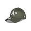 Jockey Gorra New Era 9Forty Oakland Athletics MLB Core Basics New Olive