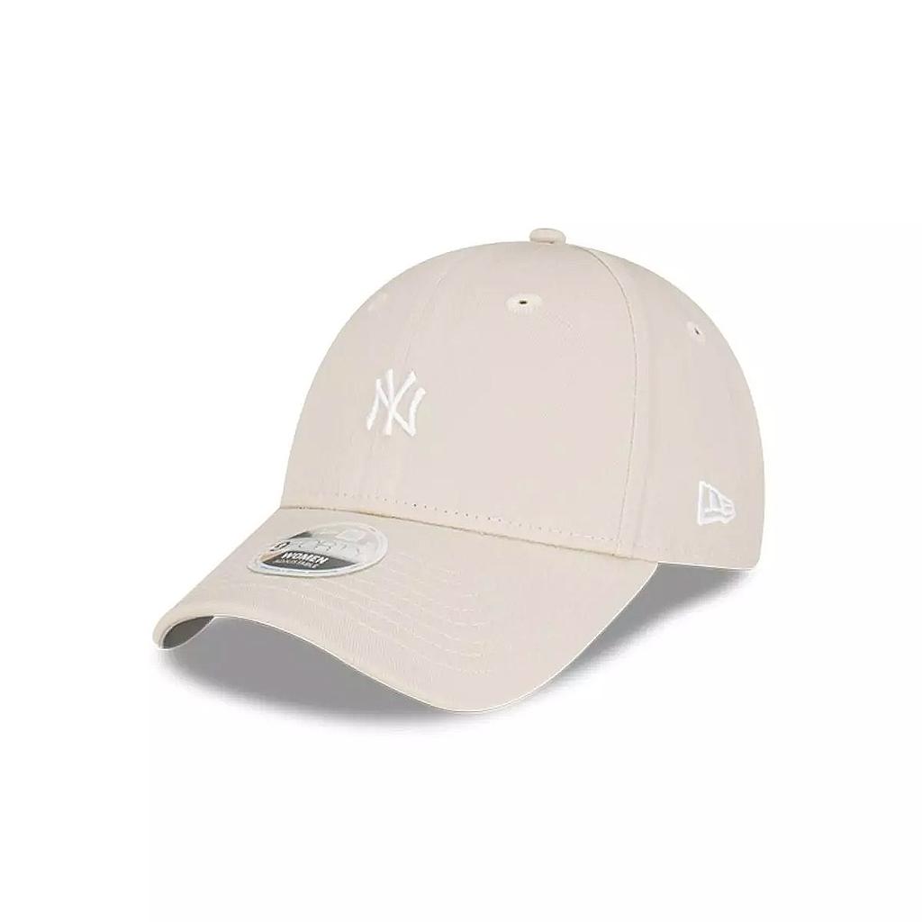 Jockey Gorra New Era 9Forty New York Yankees MLB Latte Pastel Beige