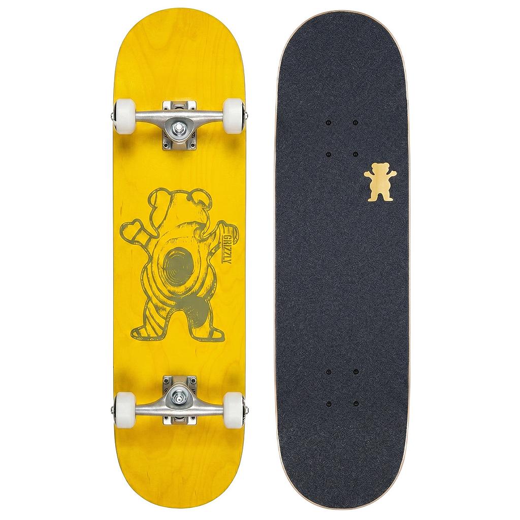 Tabla Skate Completa Rosewood 8.125'' Grizzly Griptape