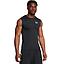 Primera Capa sin Mangas HeatGear Under Armour Negro
