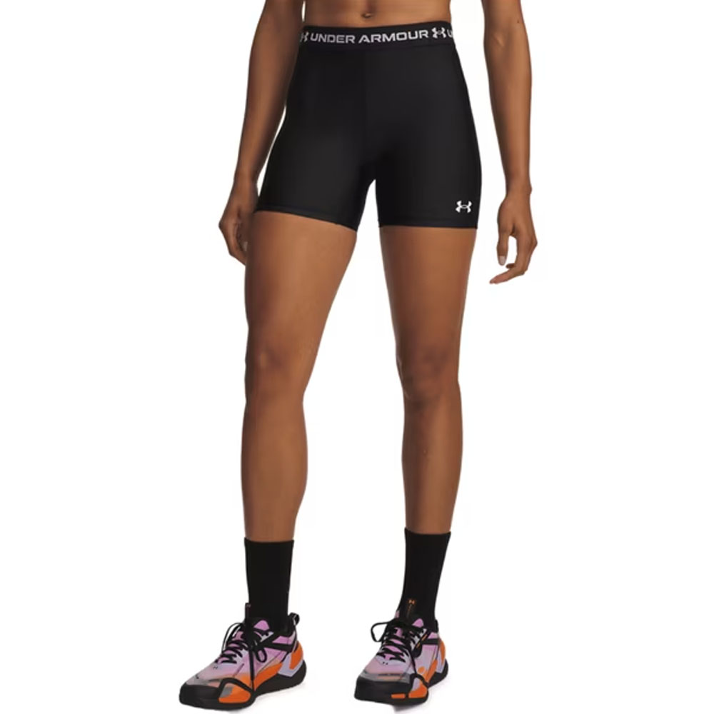 Calza Short Training HeatGear Mujer Under Armour Negro