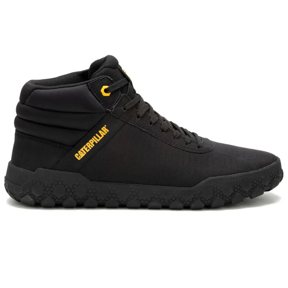 Zapatilla CAT Hombre Hex + Mid Canvas Black