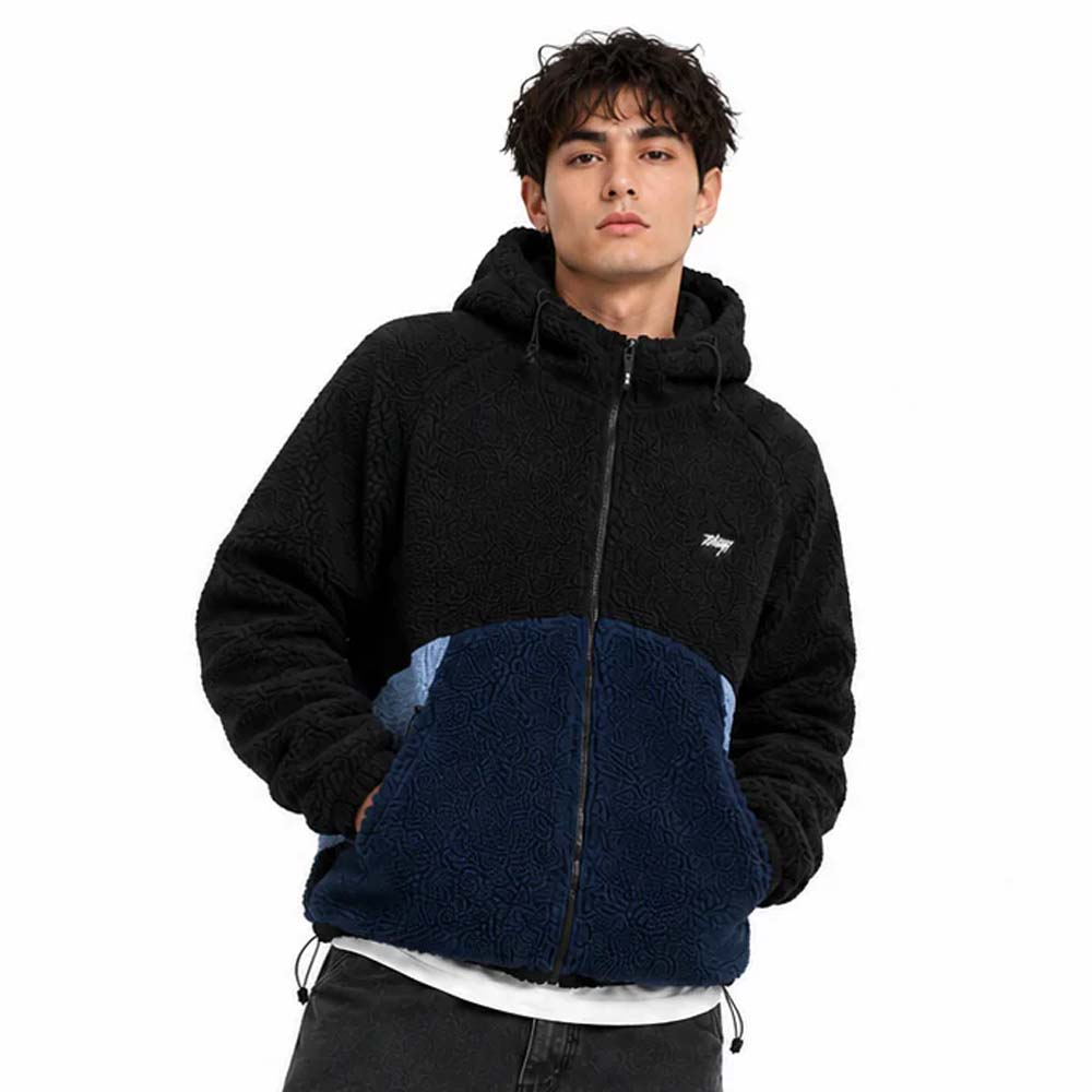 Sherpa Hombre WhatUp Full Zipper Black Blue