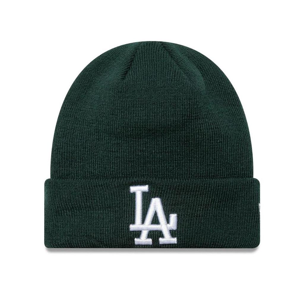 Beanie New Era LA MLB League Essentials Dark Green Kids