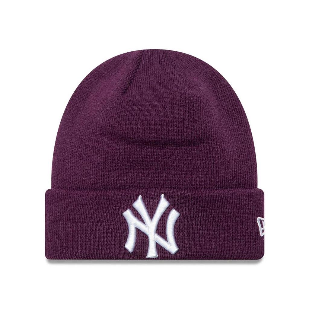 Beanie New Era NY Yankees MLB League Essentials Morado Kids