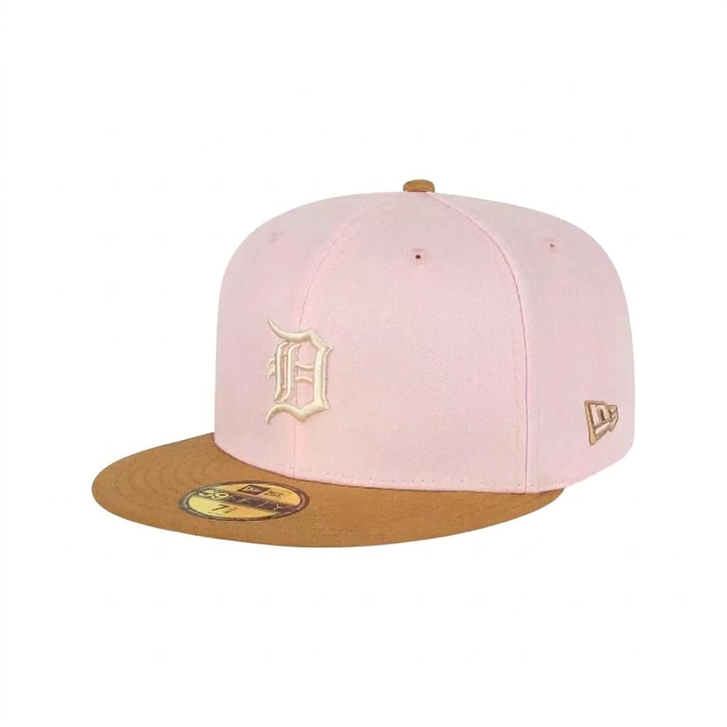 Jockey Gorro New Era 59FIFTY Detroit Tigers MLB Pink Talla 718