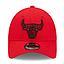Jockey Gorra New Era Marble Infill 9FORTY Chicago Bulls Red