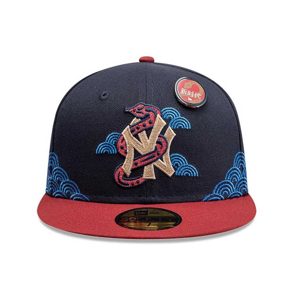 Jockey Gorra New Era 59Fifty New York Yankees MLB Lunar New Year 2025 Azul