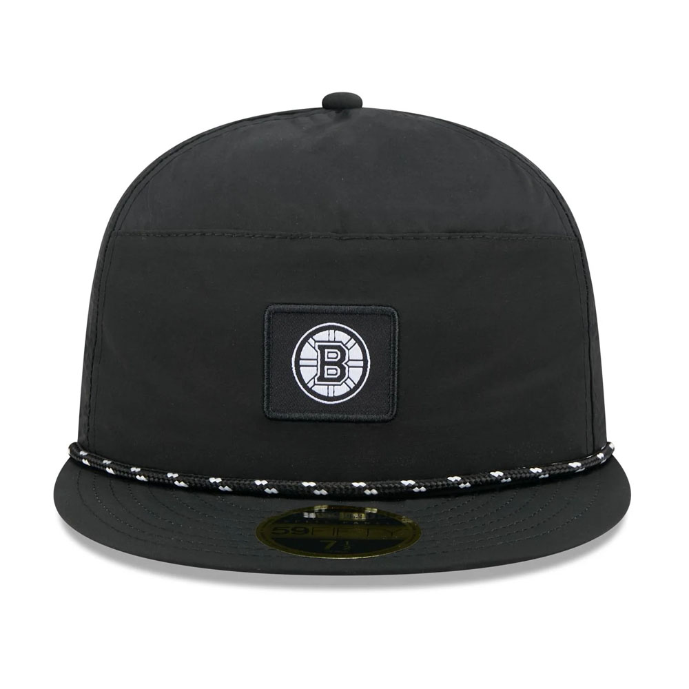 Jockey Gorro New Era 59FIFTY Hockey Boston Bruins NHL Black