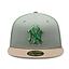 Jockey Gorro New Era 59FIFTY New York Yankees MLB Green Camel
