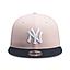Jockey Gorro New Era 9FIFTY New York Yankees Navy Rosado