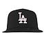 Jockey Gorro New Era 59FIFTY Los Angeles Dodgers 75th Anniversary Chrome Black