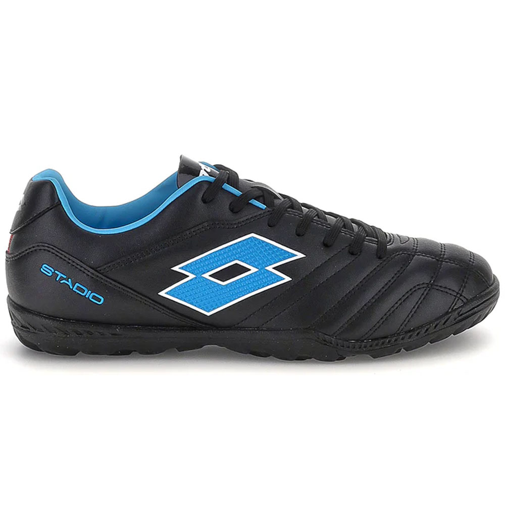 Zapatilla de Baby Futbol Hombre Lotto Stadio 705 TF Negro Azul