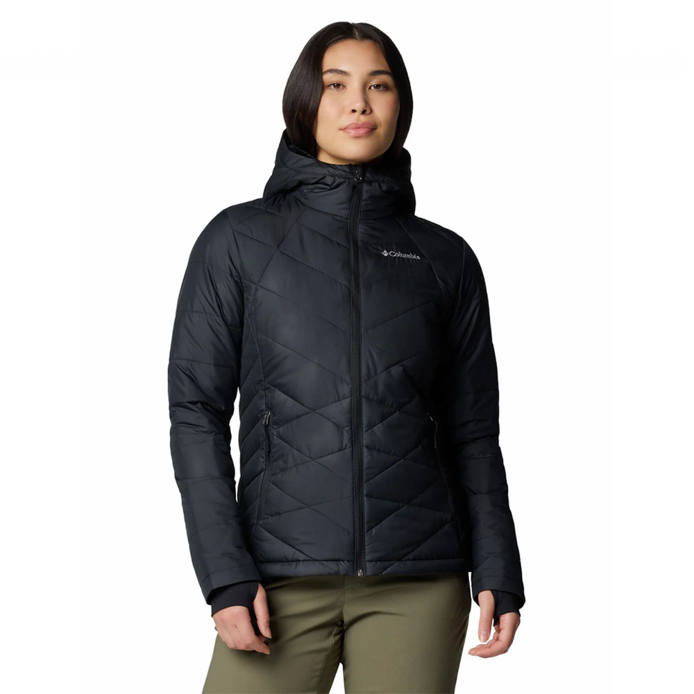 Parka Mujer Columbia Heavenly Hooded Jacket Negro
