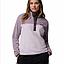 Polar Mujer Columbia Benton Springs 1/2 Rosado