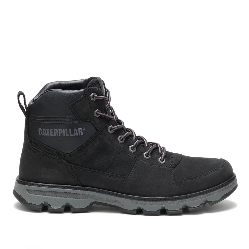 Zapatilla Botín CAT Waterproof Hombre Meridian Negro