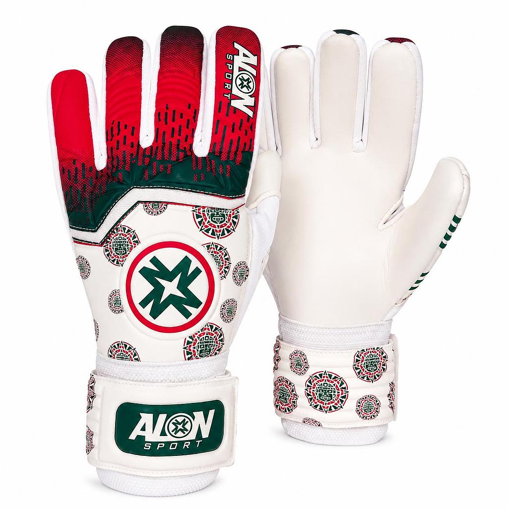 Guantes Arquero Niños Finger Saver MEXICO TEAM Alon Sport