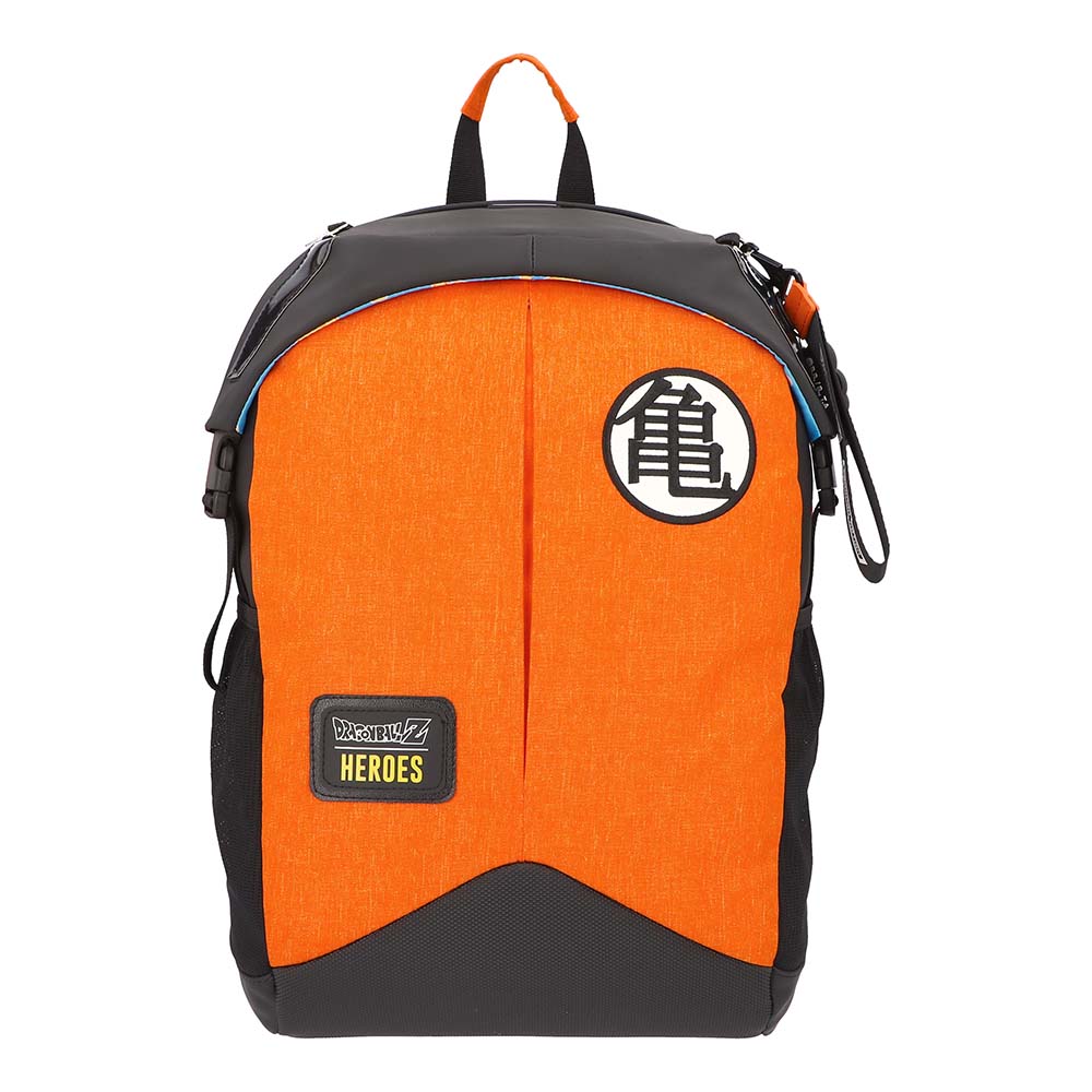 Mochila Dragon Ball Z Juvenil Negro Naranja DBZ115 17L